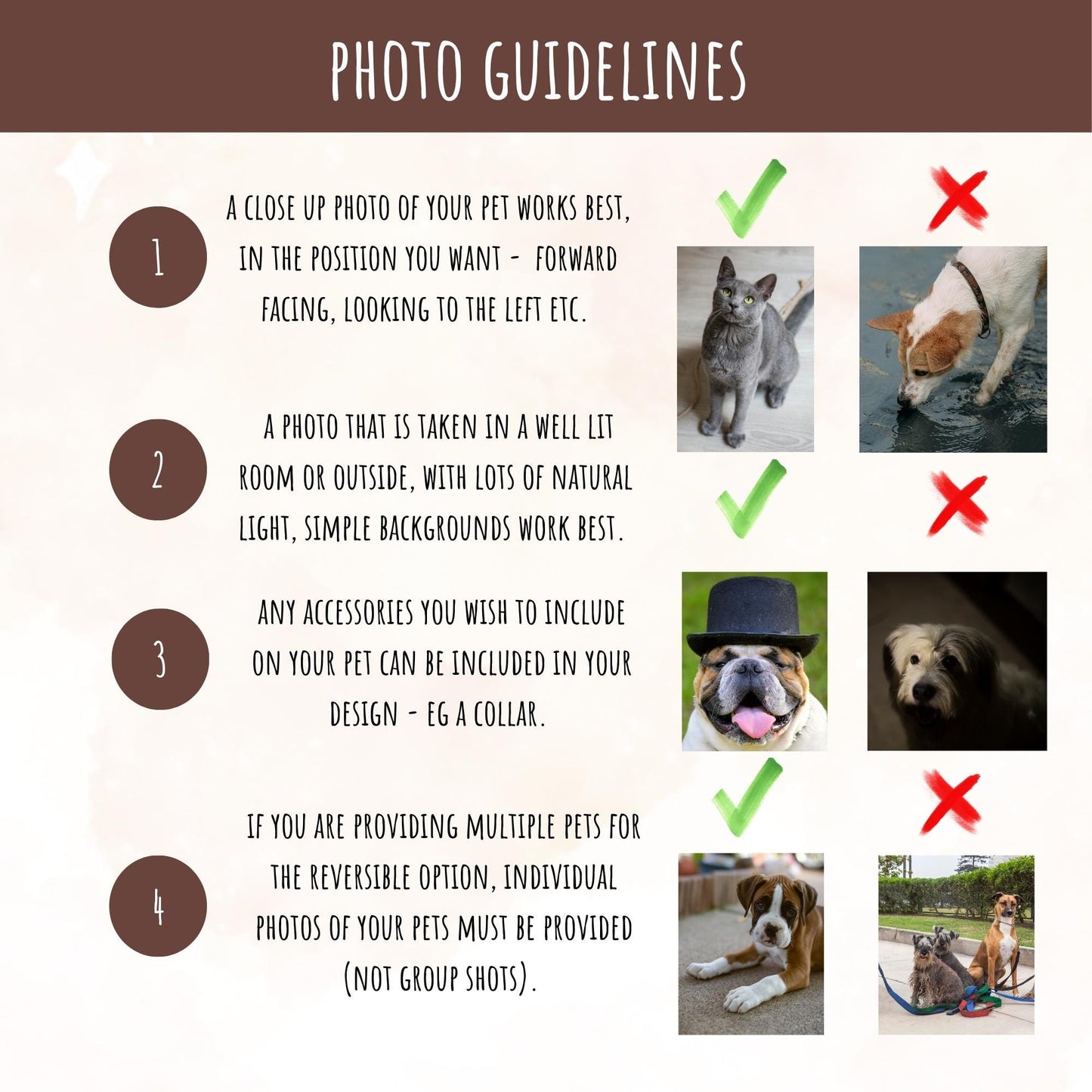 Custom Pet Pillow Using Pet Photo & Name