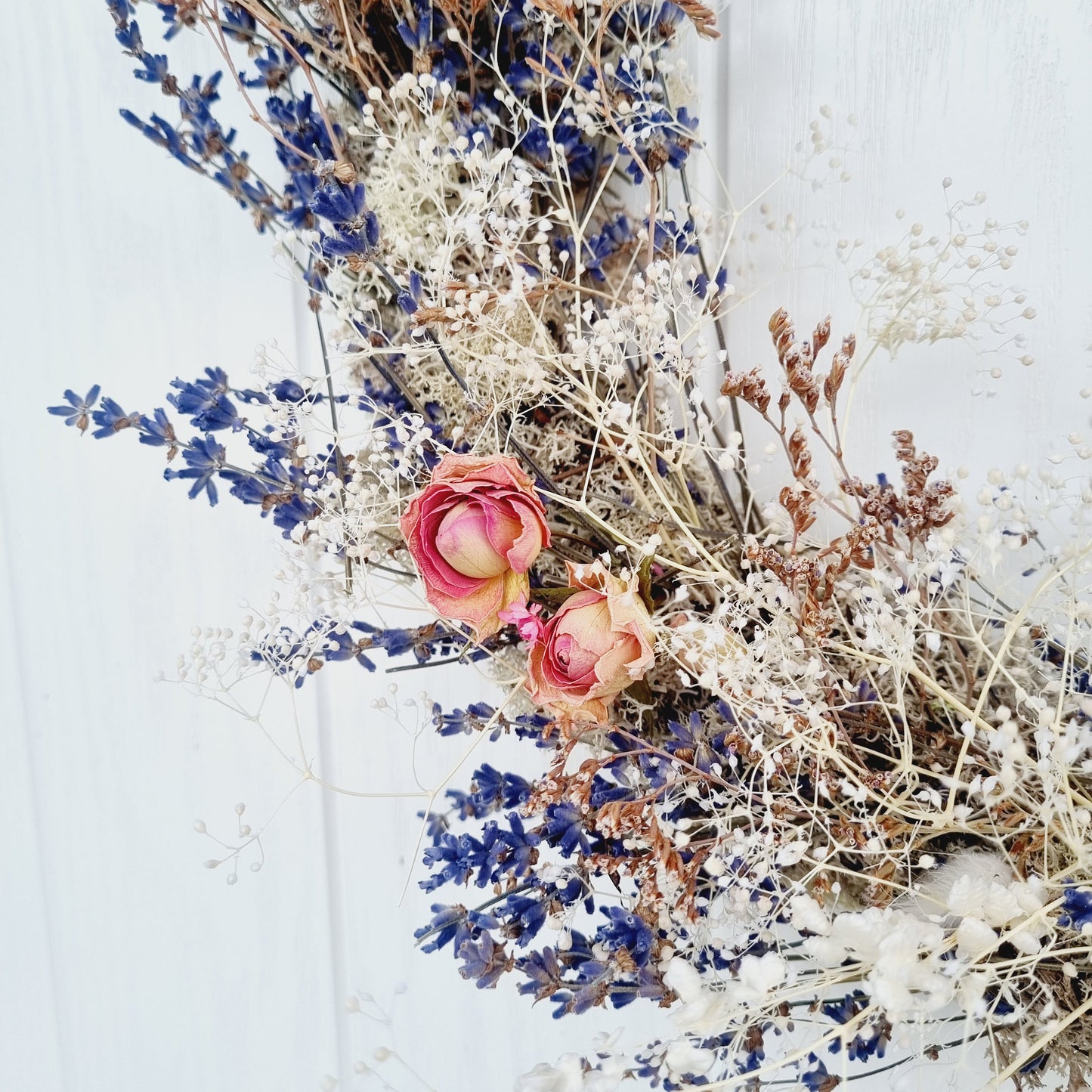 Lavender & Rose Pretty Spring Summer Wreath