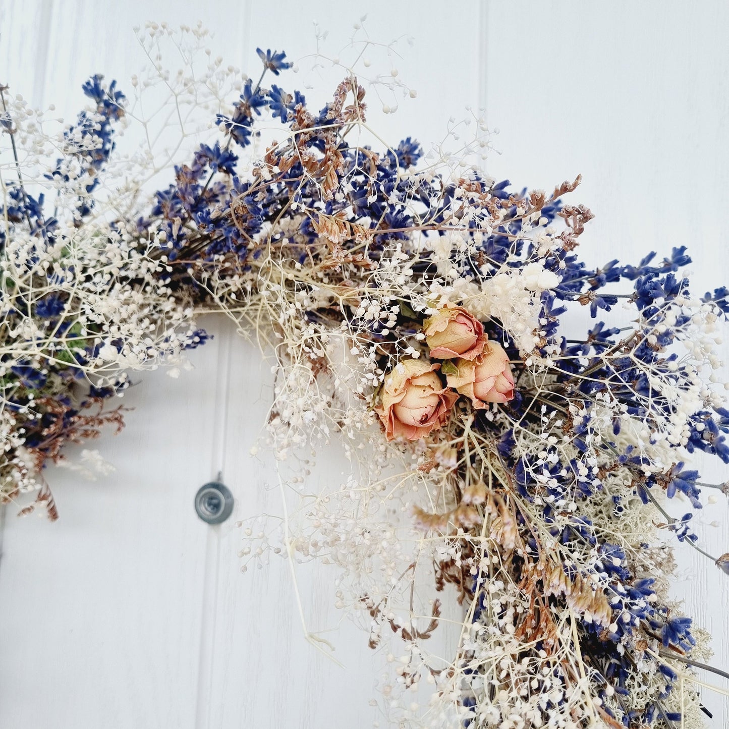 Lavender & Rose Pretty Spring Summer Wreath