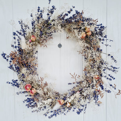 Lavender & Rose Pretty Spring Summer Wreath
