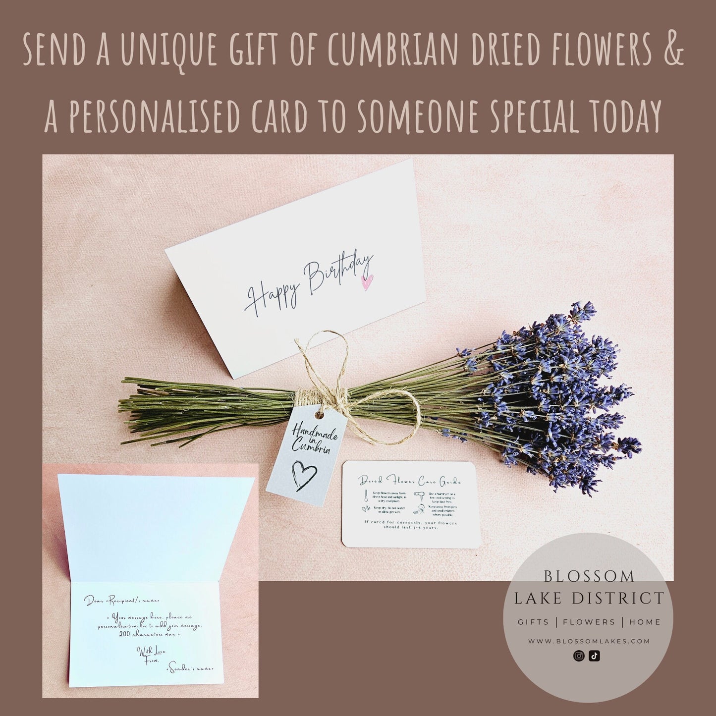 Letterbox Lavender & Card